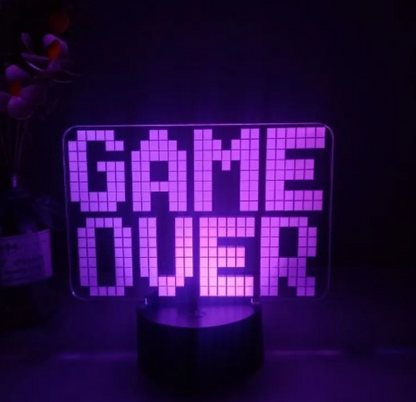 Gamer's Multicolor LED Desk Lamp