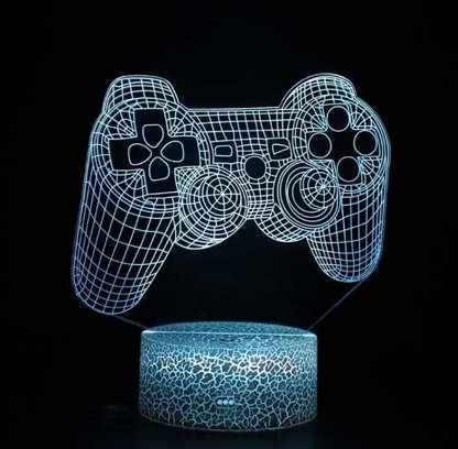 Gamer's Multicolor LED Desk Lamp